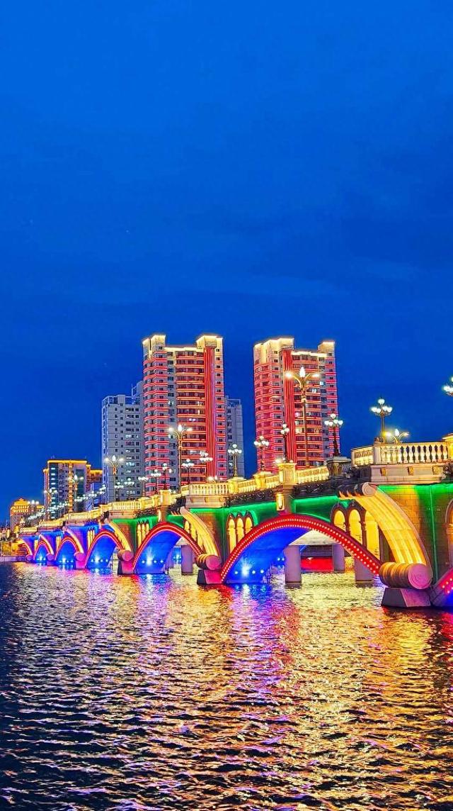 夜色延吉 流光溢彩