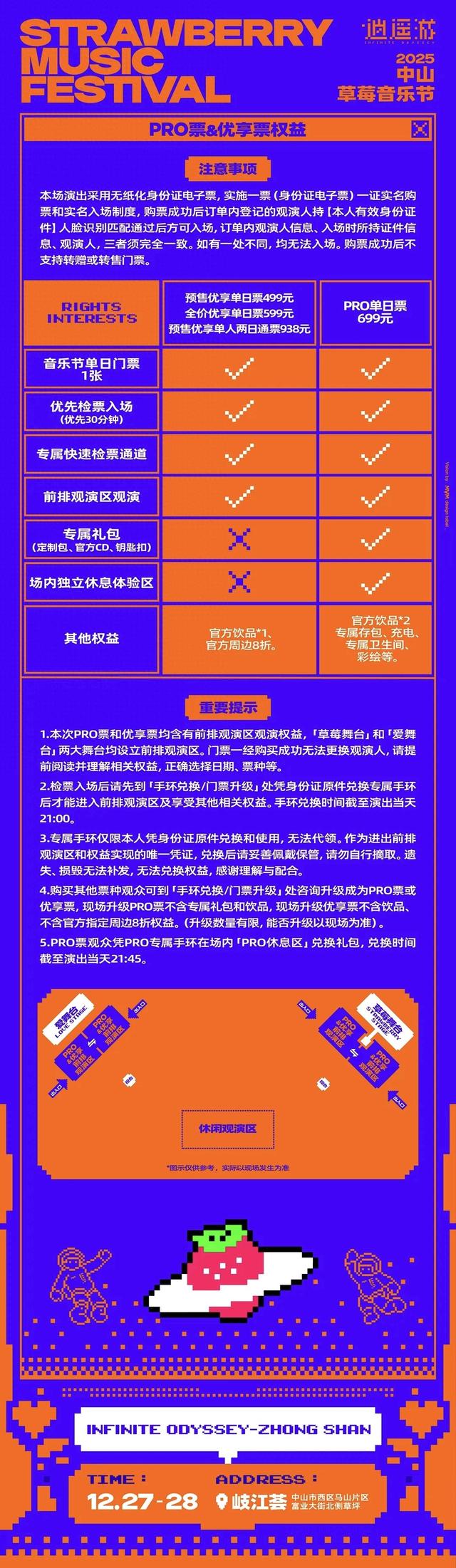 已开票， 2025中山草莓音乐节购票指南来了