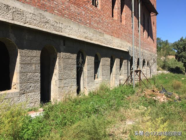 井陉废弃建筑之烂尾教堂建筑