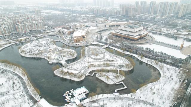 雪后中国文字博物馆