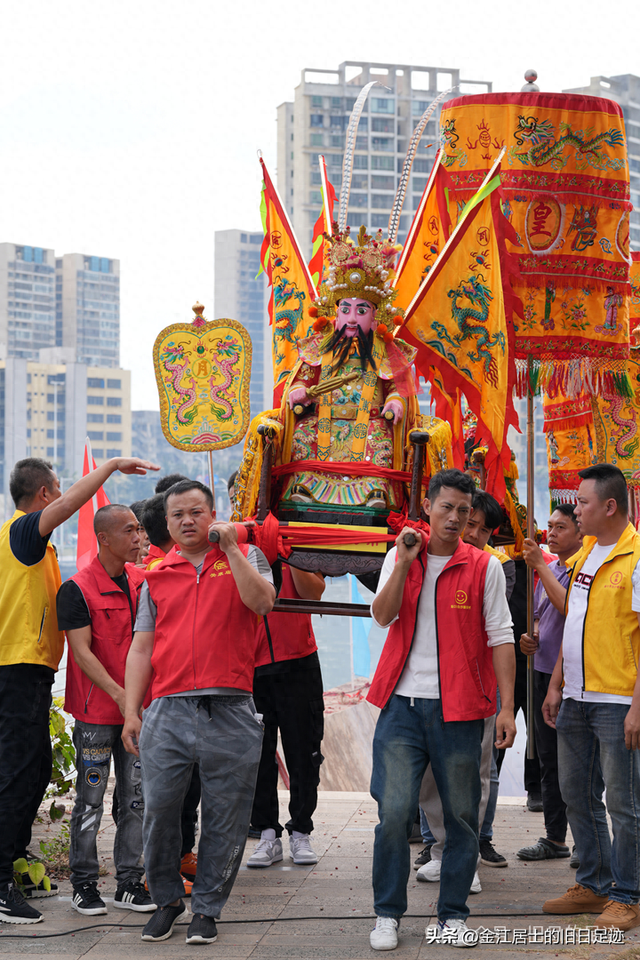 正月初七海口白沙新安关康庙行符 在水泥森林中寻找旧村的过年记忆