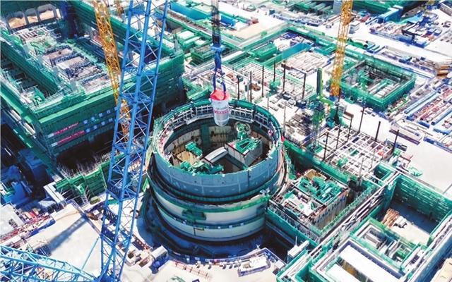 徐大堡核电1号机组建设稳步推进