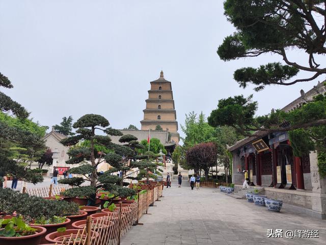 千年古刹慈恩寺，大雁塔为标志性建筑，现实中的唐僧是如何取经的