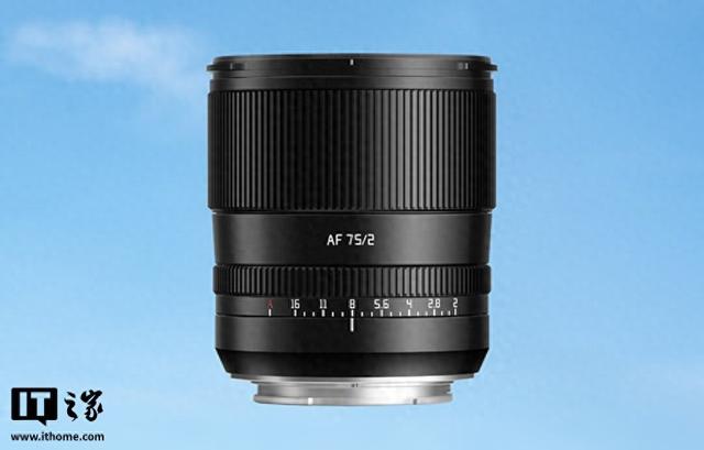 铭匠AF 75mm F2富士X口镜头上市，首发价1050元