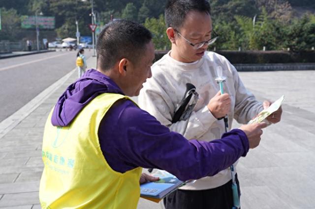 宁波九龙湖“景安驿站”迎来志愿服务队伍