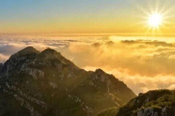 金普山色“杠杠好”，重阳攀登“步步高”