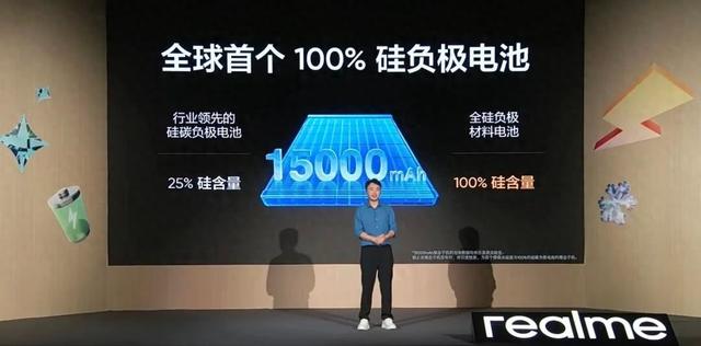 冠宇与真我手机联名发布15000mAh电池：固态电解质+全硅碳负极
