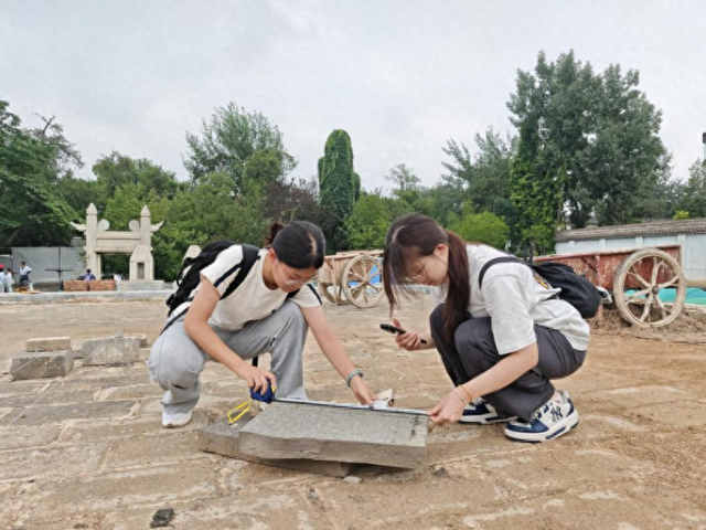 助力重现先农坛历史风貌 大学生参与石刻文物数字化保护