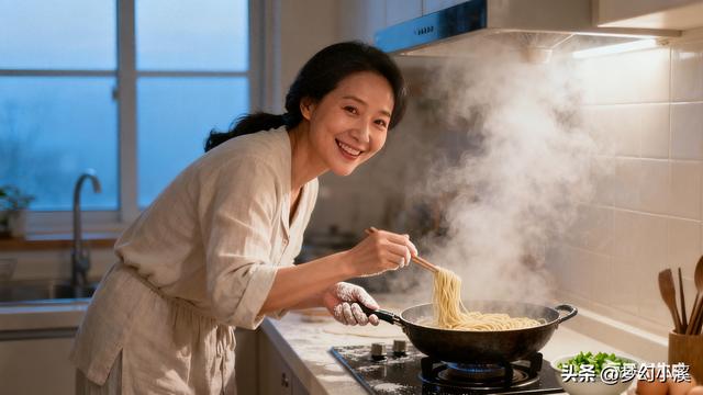 晨光里的热汤面