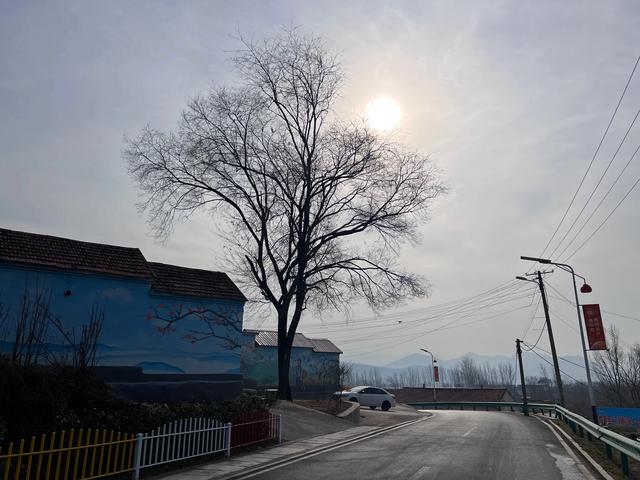 大雪节气没有雪，这天去了山东临朐县一个山村。