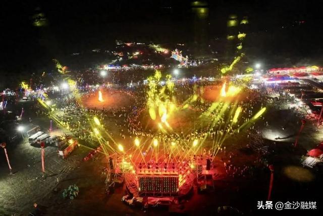 7月20日，金沙县2025年火把狂欢避暑旅游季迎火仪式暨火舞狂欢活动来啦~