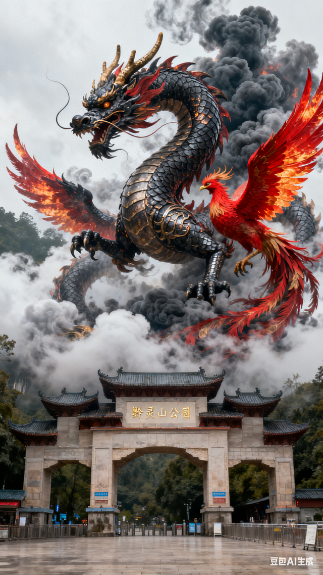 无双道龙赵小荣游记《 一笔祥龙行天下 》（一三七） 黔灵山公园