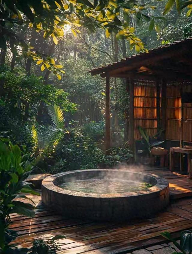 江西的冬天，从泡汤开始