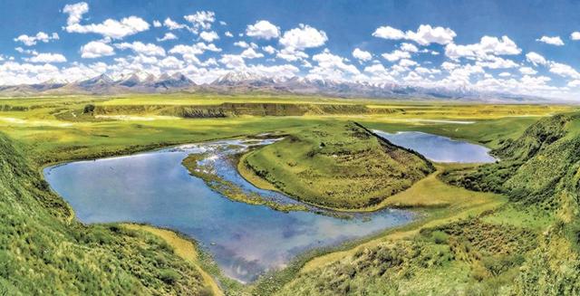 【青海之美我来拍】在山湖褶皱里，见天地辽阔