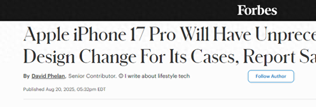 iPhone 17系列手机壳新动态：斜挎带配件引遐想