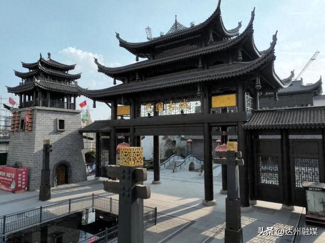 川东新地标，打卡大竹巴国古城！