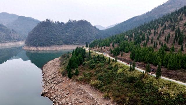 普定县本杰村首届椪柑节举行 徒步采摘带热冬日乡村