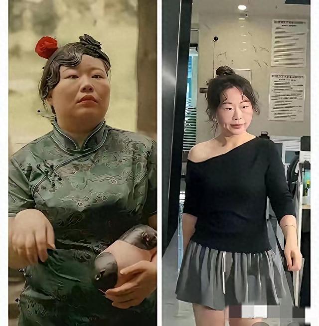 这位网红减肥成功。事实证明有的人真的不太适合减肥。