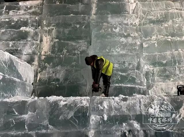 长春冰雪新天地取冰开建！