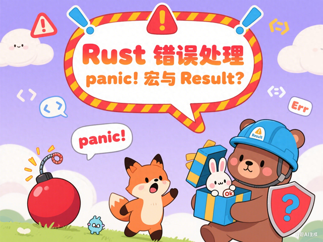 轻松学会 Rust 错误处理：panic! 宏与 Result？类型实战指南