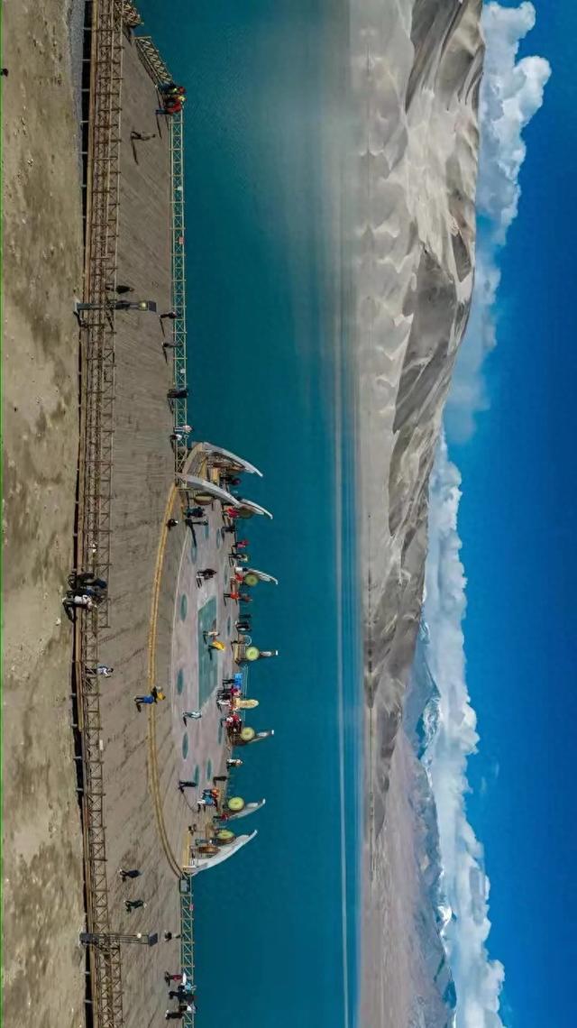 喀什白沙湖地处帕米尔高原东缘