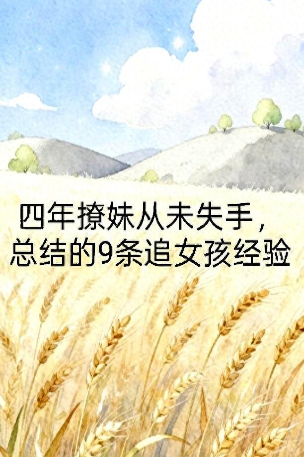 四年撩妹从未失手，总结的9条追女孩经验