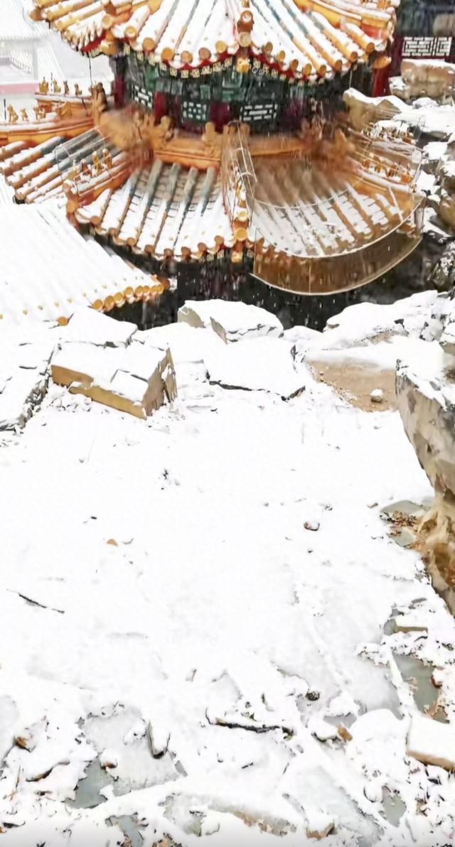 雪隆颐和园！古健秒变国风顶流	，这才是中国人刻在骨子里的浪漫