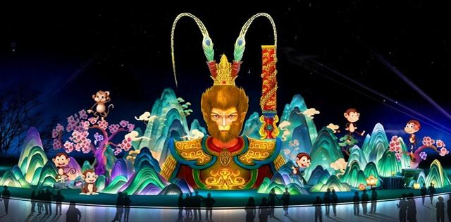 银川花博园第二届“山海灯会”，12月27日正式亮灯！