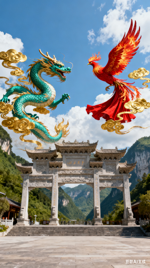 双道龙赵小荣游记《 一笔祥龙行天下 》（一二二）‌云阳龙缸