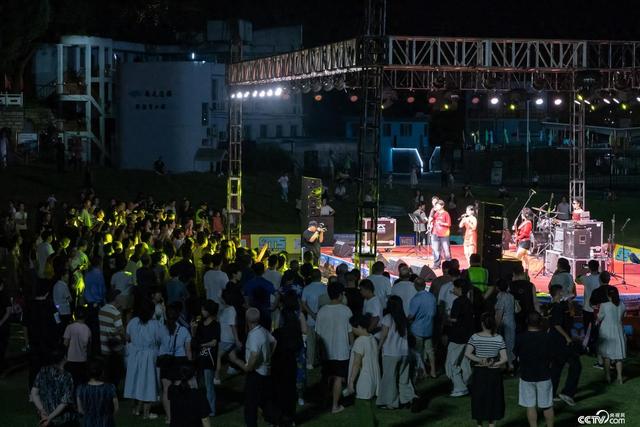 马尾船政文化园的国庆之夜：沸腾节拍 盛世音浪