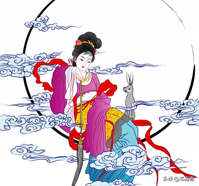 嫦娥的简介（中秋节赏月）