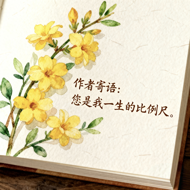 您把岁月，活成了我的路标