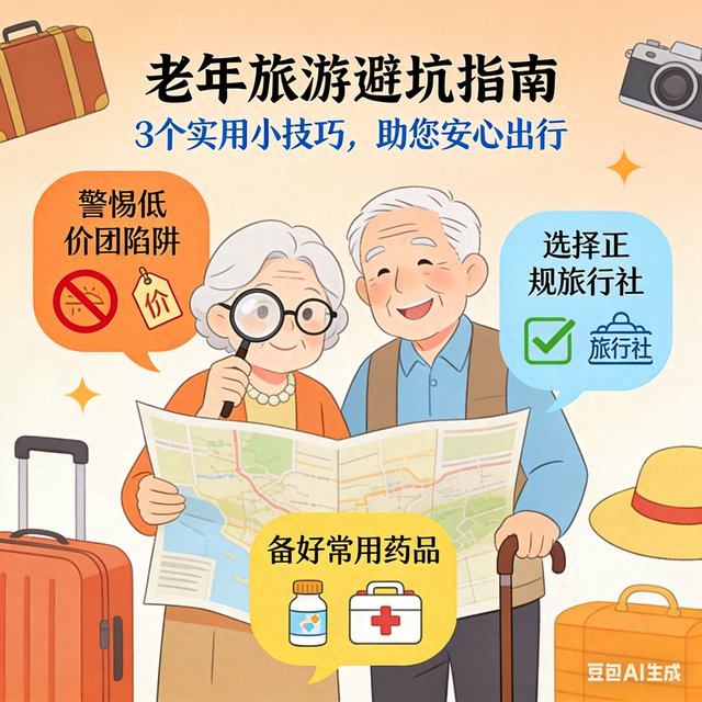 老年旅游3个“避坑指南”，玩得开心不花冤枉钱，安全又舒心！