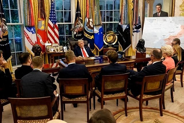 不许中国一家独大	，特朗普联合8国在白宫签字，要废中国王牌