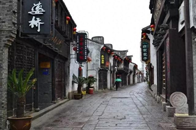 游览嘉兴月河历史街区