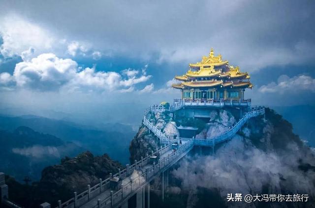 洛阳老君山逛完，到焦作云台山：居然老君山金顶更震撼！​