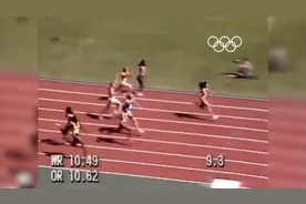 1988年汉城奥运会男子100米决赛，9秒79，成绩被取消了图片