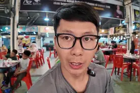 马来西亚穆斯林斋戒月，来了穆斯林餐厅，不到点都不吃饭....图片