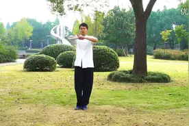 64.双节棍教学白带套路-下载【趣学功夫图片