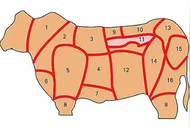 牛身上哪个部位的肉最贵？可以怎么吃？图片