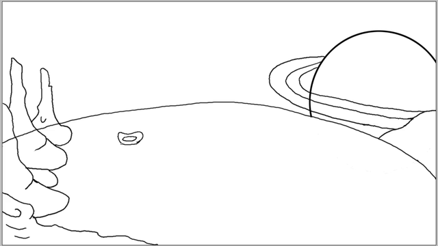 零基础也能画的太空简笔画-太空探险教程 #宇宙