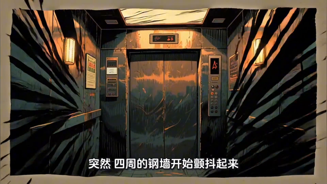 # 恐怖走廊 # 昏暗灯光下的神秘探险