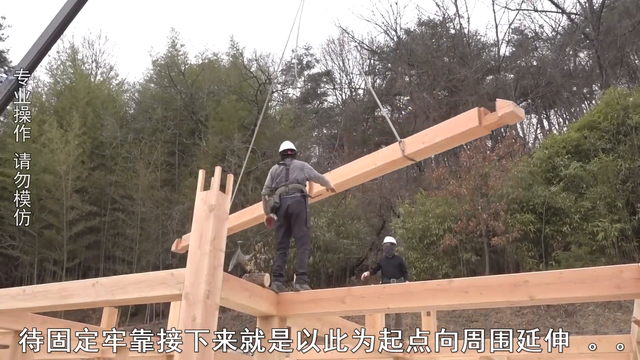 国外农村建造木屋，模块化设计，安装不要太快#劳动人民的智慧