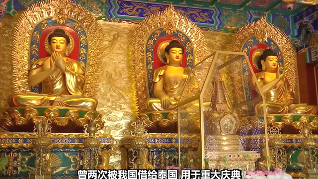 千年古刹塔影婆娑，迎候泰王国拉玛十世亲临。