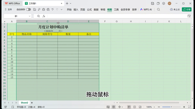 第16集：EXCEL表格的快速排版优化