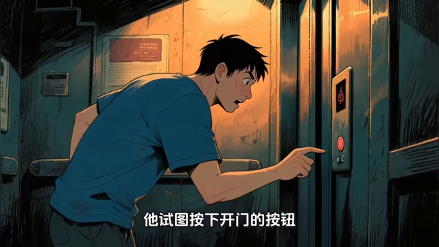 # 恐怖走廊 # 昏暗灯光下的神秘探险