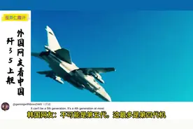 外国人看歼35上舰，巴基斯坦网友：太惨了，每次都被说是抄袭图片