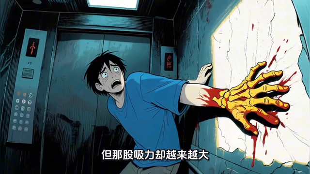 # 恐怖走廊 # 昏暗灯光下的神秘探险