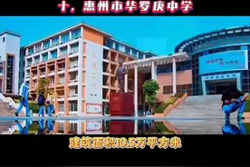 惠州市高中排名前10名的高中学校你知道有哪几个？图片