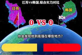 江苏到底有多强？与韩国综合对比，不看不知道，一看吓一跳！图片
